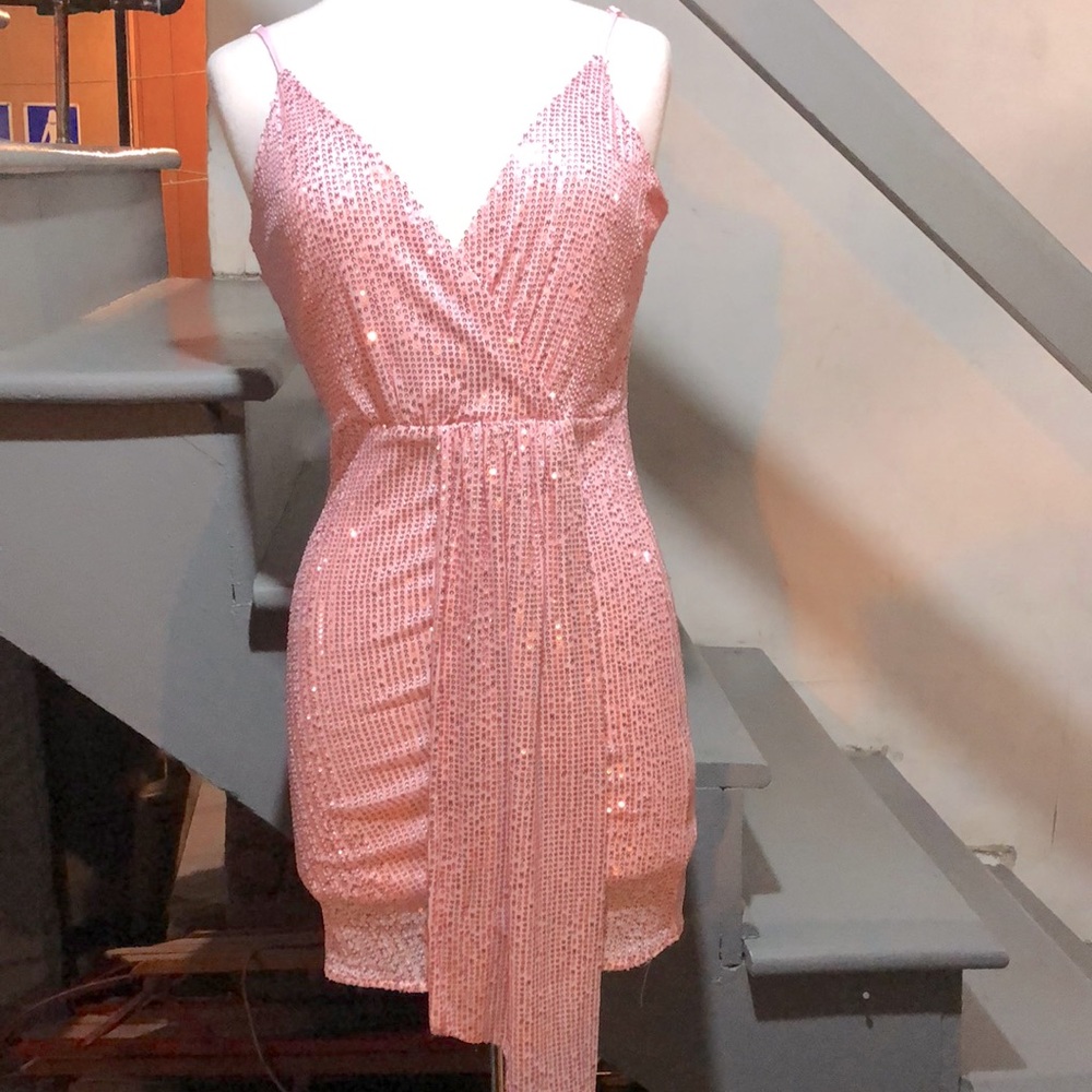 Sequin mini dress
